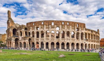 Colosseum Arena, Flavian Amphitheatre in Rome in Italy