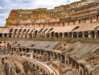 Colosseum Arena, Flavian Amphitheatre in Rome in Italy