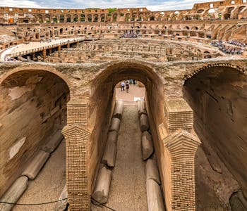 Colosseum Arena, Flavian Amphitheatre in Rome in Italy