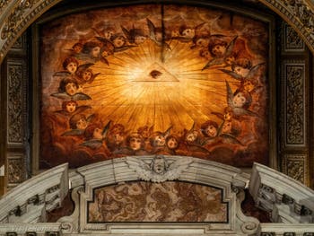 Frescoes from the baptistery of the Basilica of Saint Mary Major in Rome