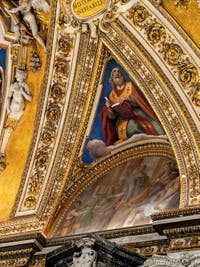 Frescoes from the Baptistery of the Basilica of Saint Mary Major in Rome