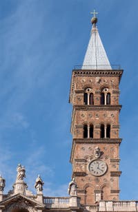 Bell Tower of the Basilica of Saint Mary Major in Rome
