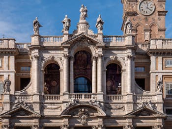 Ferdinando Fuga, blessings lodge of the Basilica of Saint Mary Major in Rome
