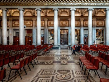 Central Nave of the Basilica of Saint Mary Major in Rome