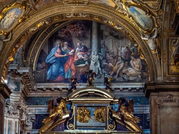 Paolina Chapel in the Basilica of Saint Mary Major in Rome