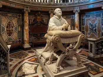 The Crypt of Confession in the Basilica of Saint Mary Major in Rome