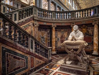 The Crypt of Confession in the Basilica of Saint Mary Major in Rome