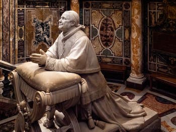The Crypt of Confession in the Basilica of Saint Mary Major in Rome