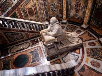 The Crypt of Confession in the Basilica of Saint Mary Major in Rome