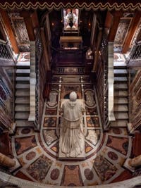 The confession crypt of the Basilica of Saint Mary Major in Rome
