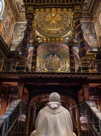 The Crypt of Confession in the Basilica of Saint Mary Major in Rome