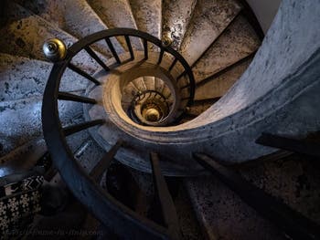 Gian Lorenzo Bernini Bernini, spiral staircase, Hall of the Popes in the Basilica of Saint Mary Major in Rome