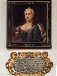 Portrait of Margaret of Austria and Spain, Hall of the Popes in the Basilica of Saint Mary Major in Rome
