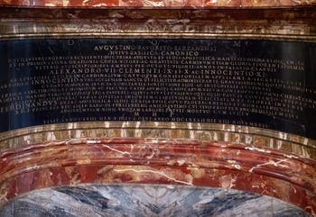 Tombs and funerary monuments in the Basilica of Saint Mary Major in Rome