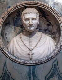 Tombs and funerary monuments in the Basilica of Saint Mary Major in Rome