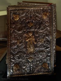 Embossed silver cover of a Roman missal, Museum of the Basilica of Saint Mary Major in Rome