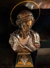 Pietro Gentili, reliquary of Saint Bibiana virgin and martyr Museum of the Basilica of Saint Mary Major in Rome