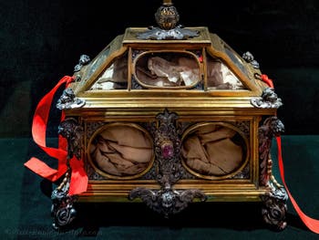 Benedetto Cacciatore, reliquary of St Thomas of Canterbury bishop and martyr, Museum of the Basilica of Saint Mary Major in Rome