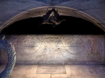 Tomb of the Painter Raphael, Third Aedicula of the Pantheon in Rome, Italy