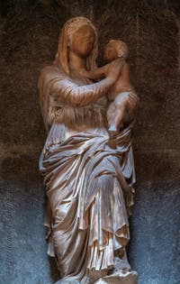 Lorenzetto Lorenzo Lotti, Madonna del Sasso, Third Aedicula of the Pantheon in Rome, Italy