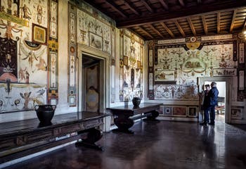 Castel Sant' Angelo in Rome: The Cagliostra with Luzio Luzi Frescoes